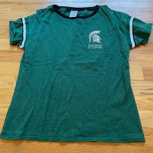 Women’s MSU shirt.